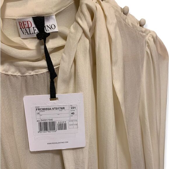 RED VALENTINO Silk Blouse  - Picture 11 of 14